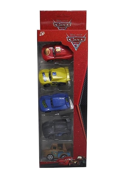 Cars Arabalar 5 Li Araç Seti  Plastik