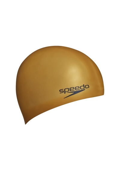 Speedo Silikon Yüzücü Bonesi - Altın/Siyah Çok Renkli
