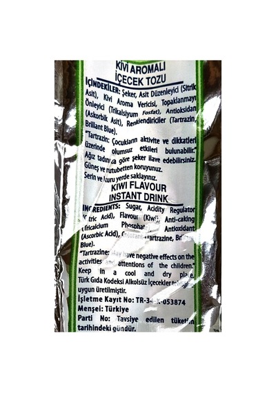 Kivi Aromalı Içecek Tozu 3x300 Gr 3 Adet Diğer
