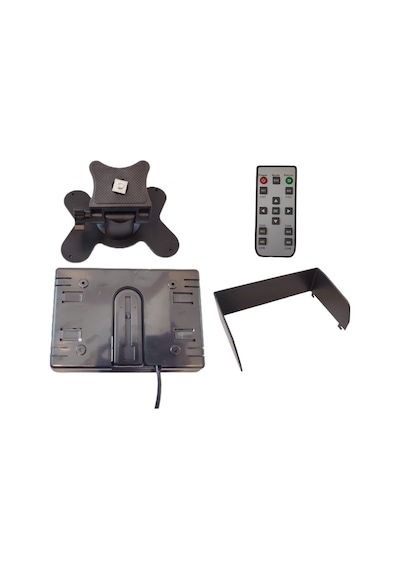 Twogo Okul Servis Taşıt Kayıt Cihazı Seti - Dvr 4 Kamera 7 Inc Ekran +monitör Twogo Go-x4004h