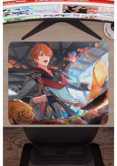 Childe Genshin Impact Anime Gacha V2 - 48x40 Xl Gaming Mouse Pad Fare Altlığı