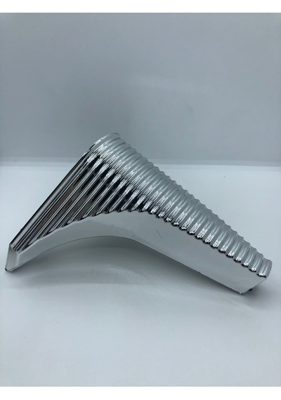 DEKORATİF, 15 CM KROM KAPLAMA BAZA,KOLTUK,MOBİLYA AYAĞI (4 ADET)