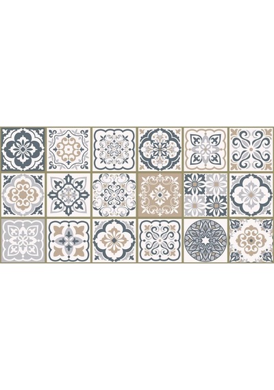 Yer Kaplama Zemin Kaplama Folyosu 65x130 Cm Turkish Tile 18