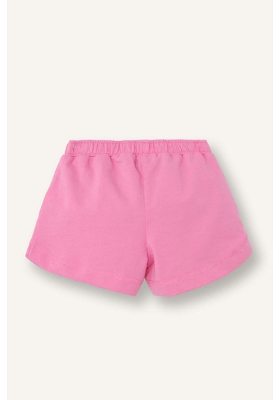 Defacto İnce Sweatshirt Kumaşı Şort Kız Bebek H4866a526smpn179 Pembe-pn179