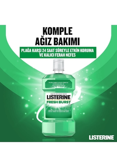 Listerine Fresh Burst Ağız Bakım Suyu 500 ML
