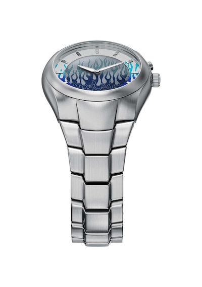 Fossil Fle1234 Big Tic Limited Edition Kol Saati Metalik Gri