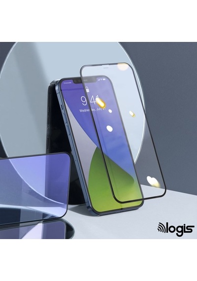 Apple Uyumlu   iPhone 12 Pro Max (6.7'')Tam Kaplayan 5D Ekran Koruyucu Cam