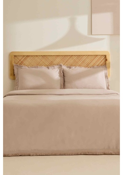 Karaca Home Helios %100 Pamuk Çift Kişilik Nevresim Takımı Taş