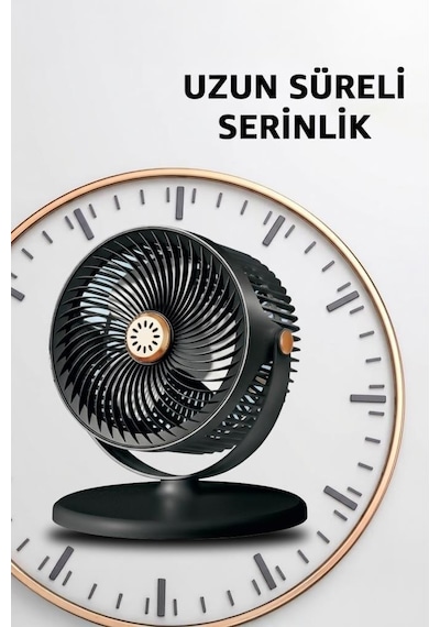 Torima F48 Şarjlı Ampüllü 5 Kademeli Taşınabilir Güneş Panelli Vantilatör