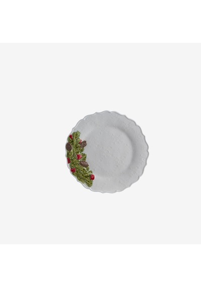Beyaz Seramik Yemek Tabağı 29,5 Cm