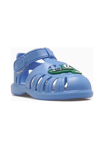 Igor Tobby Croco Unisex Kaymaz Taban Çocuk Sandalet 26y S10371 Mavi