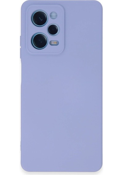 Newface Xiaomi Redmi Note 12 Pro 5g Kılıf Nano İçi Kadife Silikon Semeglbl - 88 - Lila