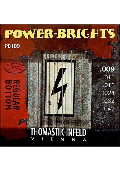 Gitar Aksesuar Elektro Power-brights Tel Thomastik Infeld Th-pb109 Gitar Aksesuar Elektro Power-brights Tel Thomastik Infeld Th-pb109