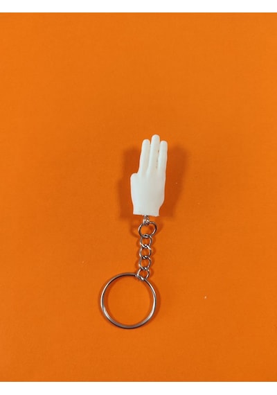Bang Bang İşareti Eğlenceli Anahtarlık