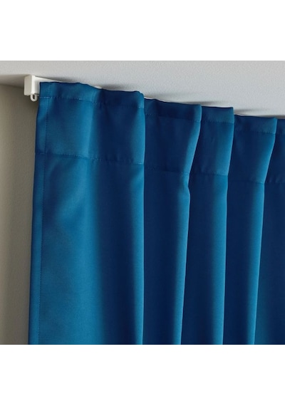 Ikea Majgull Fon Perde 145x300 Cm Lacivert