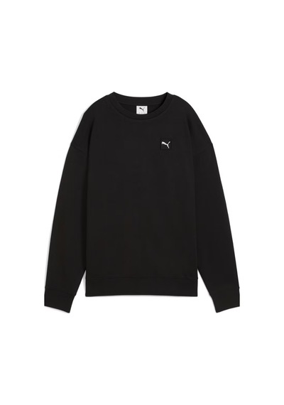 Puma Ess Elevated Comfort Crew Siyah Kadın Sweatshirt 68501701 Siyah