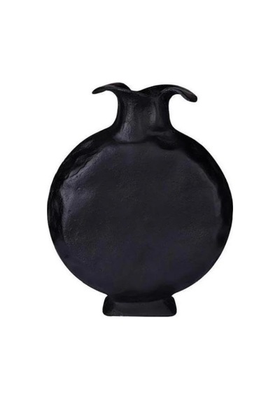 Lucky Art Siyah Modern Vazo 26x7x33 Cm