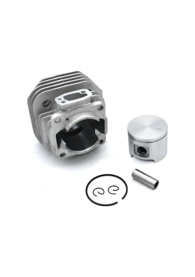 Kmtmak Husqvarna 61 Motorlu Testere Silindir Piston Set Nikasil Kaplama 48mm (ALP PİSTONLU) Kesim Motoru Gömlek Piston