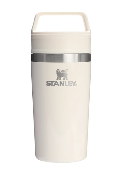 Stanley The Café-to-go Travel Mug Seyahat Bardağı 0.35 L 12 Oz - Cream Gloss Çok Renkli