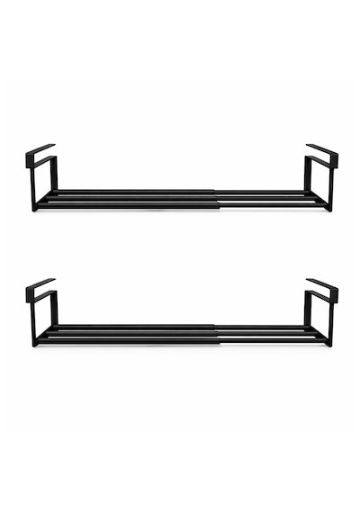 Microcase Dolap İçi Ekstra Alan İçin Metal Ayakkabı Standı 10x20x40-65cm 2 Adet Al5457 Siyah Microcase Dolap İçi Ekstra Alan İçin Metal Ayakkabı Standı 10x20x40-65cm 2 Adet Al5457 Siyah