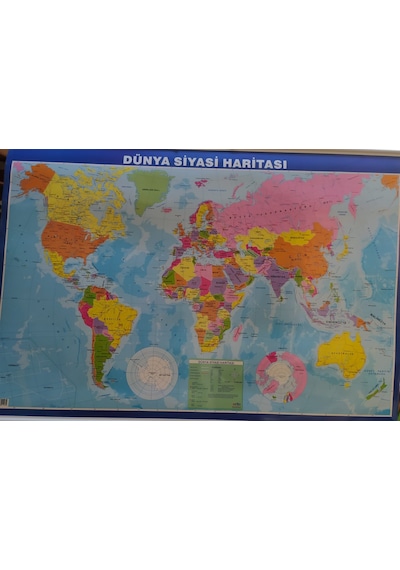 Dünya Siyasi Haritası 70X100