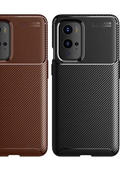 One Plus 9 Pro Kılıf Karbon Silikon Case