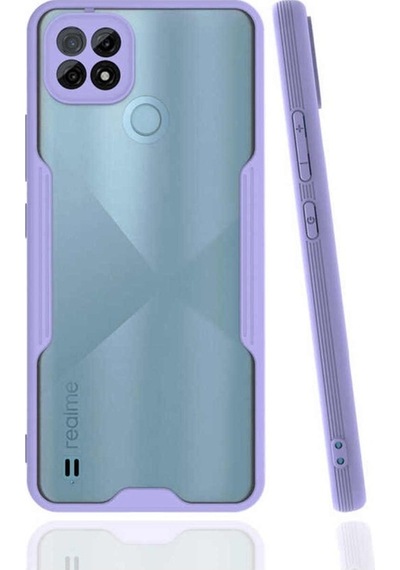 Realme C21 Kilif Kamera Korumali Colorful Kapak 502025121