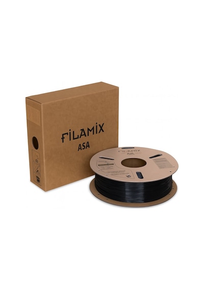 Filamix Asa Filament Siyah 1.75mm 1kg Uv Dayanımlı - Urhanshop Gönderimli