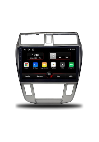 Navmina Honda City Android Carplay Multimedya 2009-2012 Dijital Klima 4gb Ram + 64gb Hafıza + 8 Çekirdek