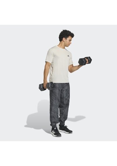Adidas Workout Essentials Base Erkek Bej Antrenman T-shirt Kd5463