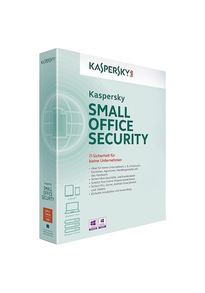 Kaspersky Small Office Security 3yıl 2server + 20kullanıcı + 20 Mobil Cihaz