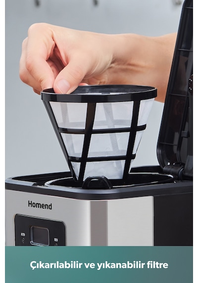 Homend Coffeebreak 5006h Otomatik Zaman Ayarlı Xl (12 FİNCAN) Filtre Kahve Makinesi