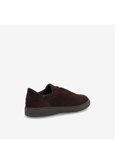 Pepe Dark Brown Sneaker Erkek 19c2 Frau Waxy Slıp-on Kahverengi