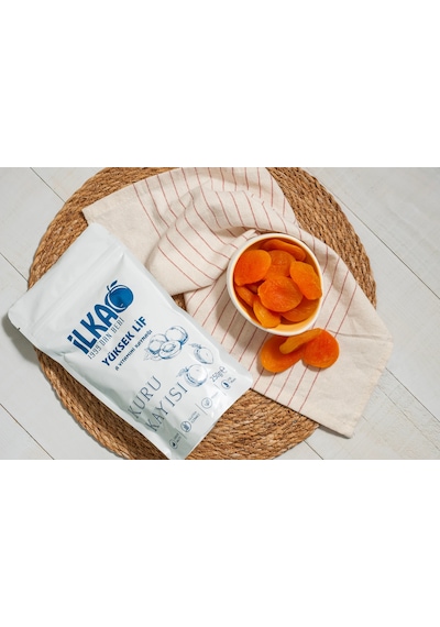 Kuru Kayısı 250 G Yüksek Lifli Kuru Meyve Atıştırmalık