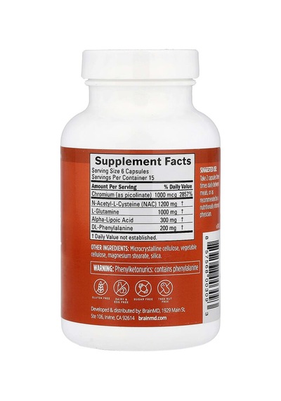 Brainmd, Craving Control, 90 Capsules