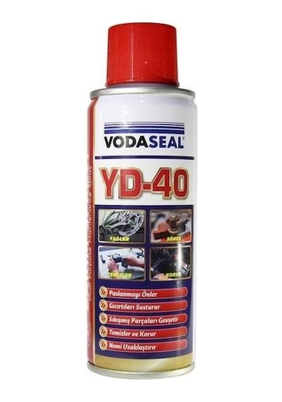 Vodaseal Yd-40 Yağlayıcı Pas Sökücü Sprey 200Ml