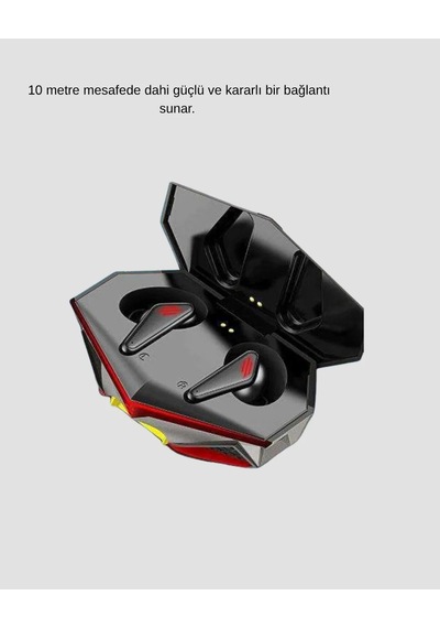 Dokunmatik Kontrol Bluetooth Kulaklık 5.0 Gürültü Engelleyici