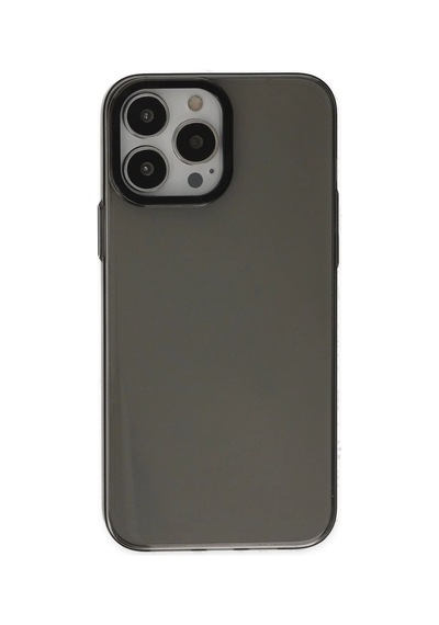 Apple iPhone  Uyumlu   13 Pro Max Kılıf Anka Pc Sert Metal Kapak - Siyah Çok Renkli