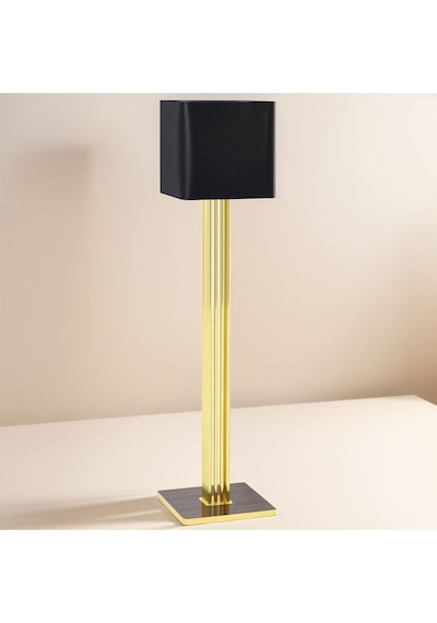 Premium Model Kare Lambader Lüx Aydınlatma Sitemi 37x37 159 Cm Siyah