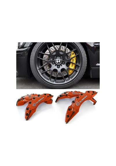 Kırmızı Kaliper Kapagi 4 lü Set