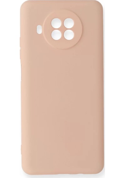 Newface Xiaomi Mi 10t Lite Kılıf Nano İçi Kadife Silikon - Pudra