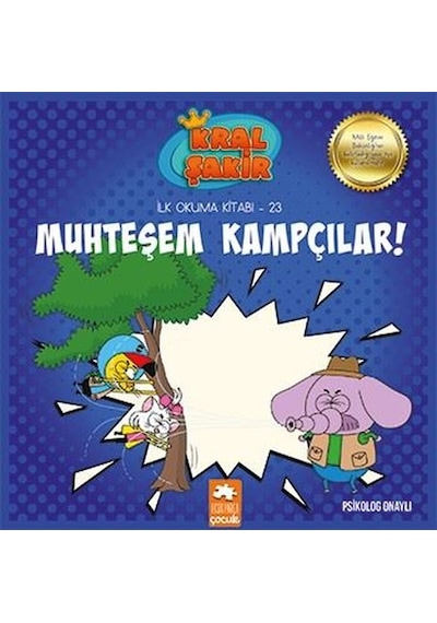 Muhteşem Kampçılar! - İlk Okuma Kitabı 23 - Varol Yaşaroğlu - Eksik Parça