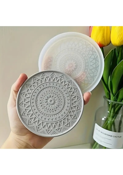 Mandala Silikon Kalıp S944