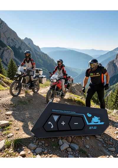 Motosiklet Kulaklık Bluetooth 5.0 Uczbt22kulaklık3