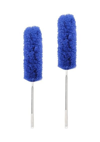 240 Cm Teleskopik Uzatılabilir Mikrofiber Yumuşak Başlıklı Toz Alma Fırçası, Püskülü Bükülebilir Dip Köşe Genel