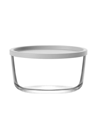Lav Round Cam Saklama Kabı Tekli Büyük Boy 1490 ml