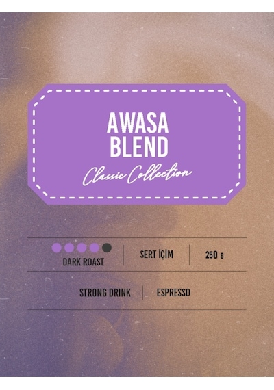 Addis Ababa Etiyopya 3'lü Deneme Seti Espresso Çekirdek Kahve 3 x 250 G Sert Bitter- Dengeli - Çiçeksi