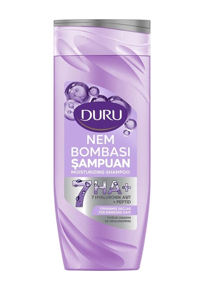 Duru Nem Bombası Yoğun Onarım & Nem Bombası Şampuan 600 Ml - 8 Adet Tarı