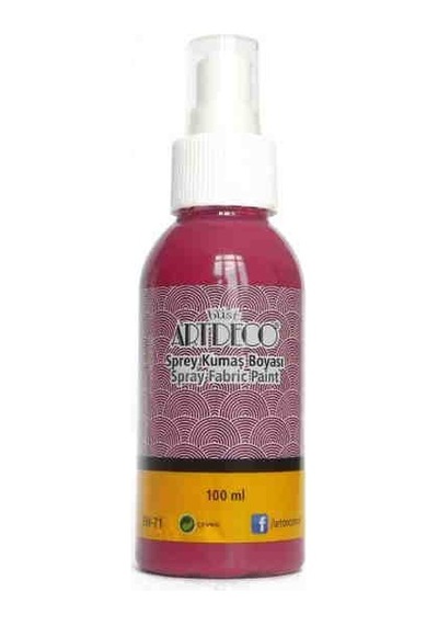 Artdeco Sprey Kumaş Boyası 1206 Bordo