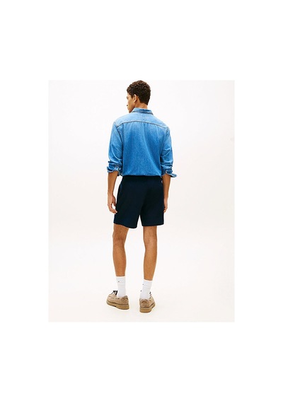 Tommy Hilfiger Erkek Tjm Linen Blend Şort-16145 Lacivert